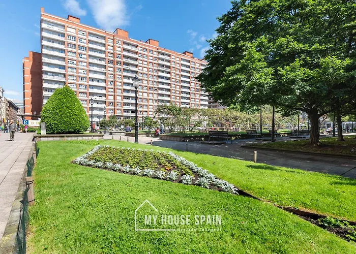 Myhousespain - Parque Del Gas Junto A La Playa Appartement Gijón